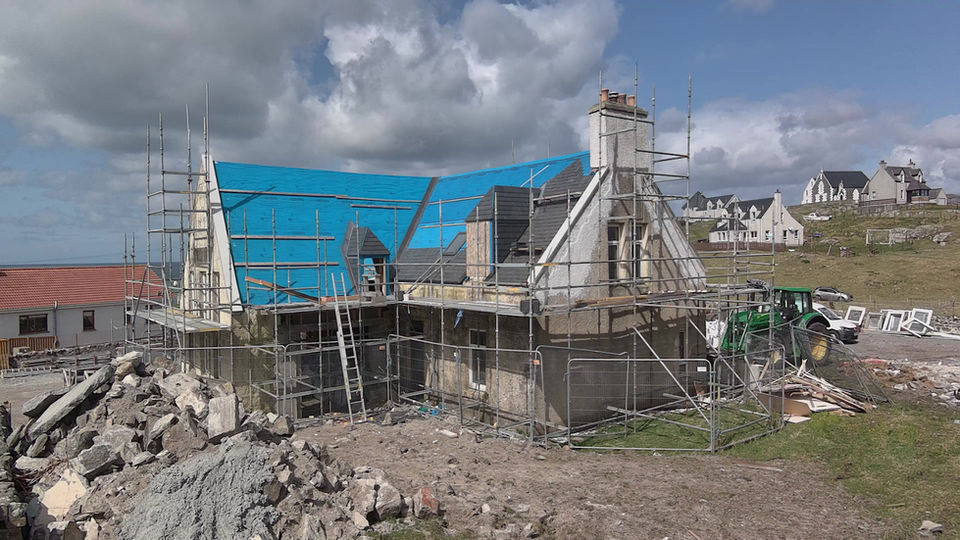 Eriskay Heritage Build May 2023